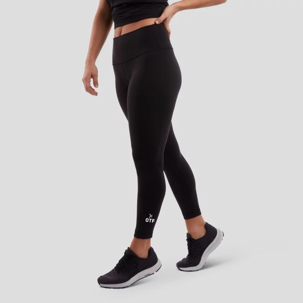 lululemon athletica | black Orange Theory OTF wunder under | original luon 10